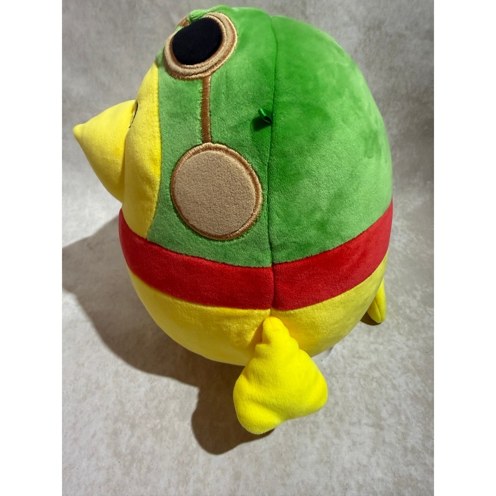 Peanuts Woodstock Aviator Plush 2023 Yellow Bird Green Helmet Red Scarf 8 Inch - Picture 10 of 12
